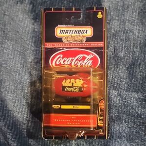 Coca Cola Red Matchbox Collectible Blimp